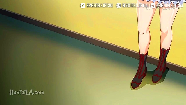 Sexy Teen in Lingerie Gets Big-Cock Anal Sex for Ahego Facial Orgasm