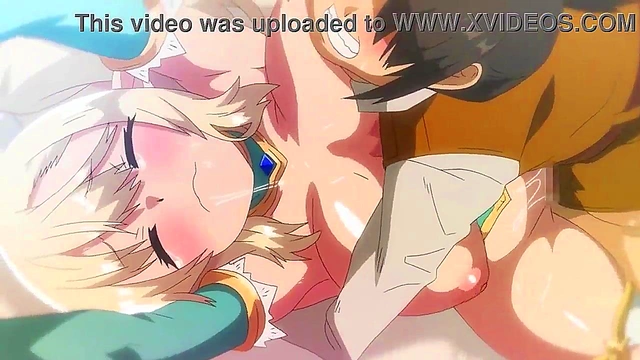 Big-Titted Anime Babe Gets Drenched With Creamy Semen Delightfully