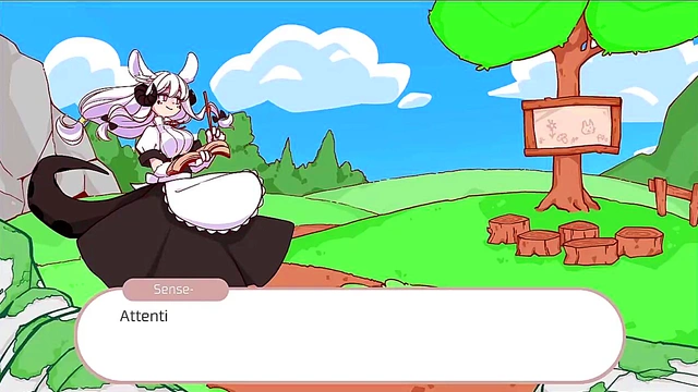 Alien Girl Pleases PC Gamer With Anime Sex In Japanese EroGame