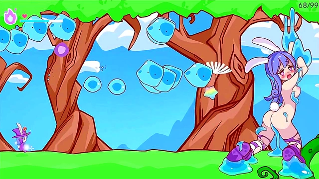 Alien Girl Pleases PC Gamer With Anime Sex In Japanese EroGame