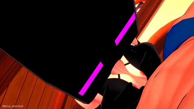Endermask Wears Girlfriend Swimsuit for Unleashed Hentai Endersex Orgy