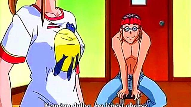 Hungarian Subtitles Hilarious Manga Girls Seduce Pervert for Wild Group Sex