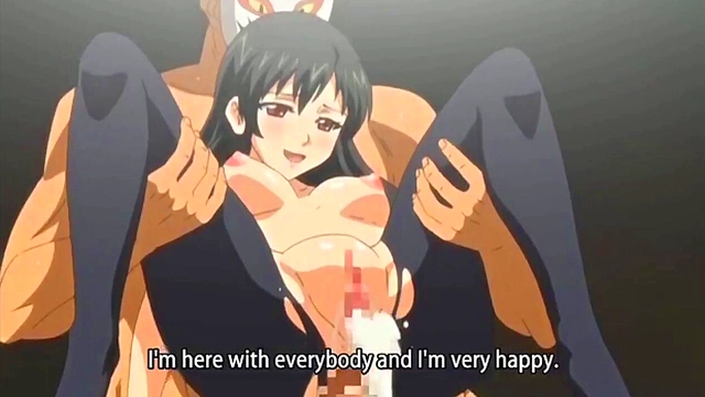 Big-Titted Anime Babe Gets Gangbanged Hard With Big Tits And Endless Cocks