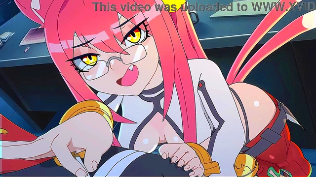 Uncensored Anime Sweets 3D Kokonoe's Tempting Candy Threesome Fantasy Orgy