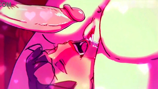 Big-Tits Anime Girls Suck Big-Cock Together for Facial Cumshots & Threesome Orgy Fun