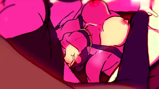 Big-Tits Anime Girls Suck Big-Cock Together for Facial Cumshots & Threesome Orgy Fun