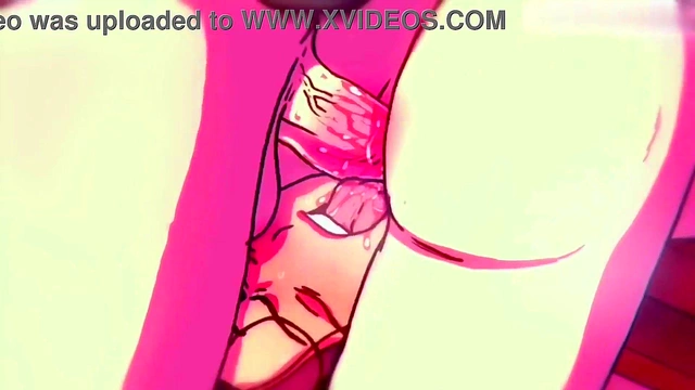 Big-Tits Anime Girls Suck Big-Cock Together for Facial Cumshots & Threesome Orgy Fun