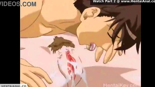 Cute Anime Girl's First Painful Yet Pleasurable Sex Adventure With Anal Penetration