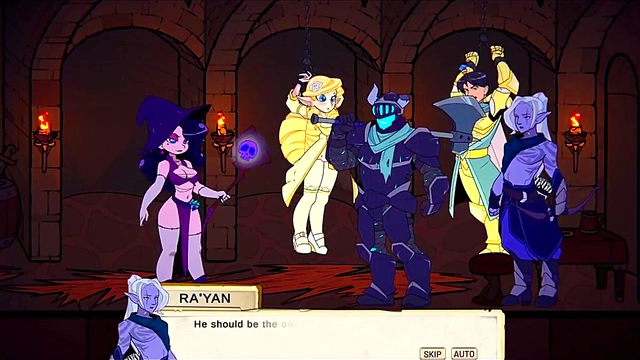 Witch & Princess Have Intense Sex Adventure In Naughty Anime Game