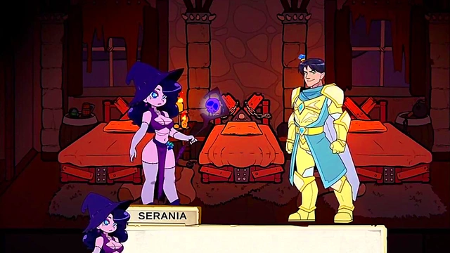 Witch & Princess Have Intense Sex Adventure In Naughty Anime Game