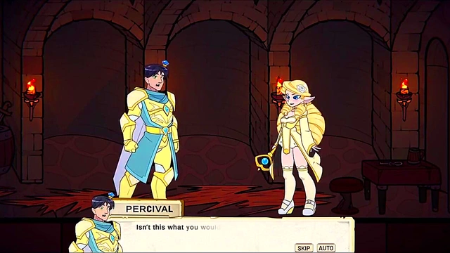 Witch & Princess Have Intense Sex Adventure In Naughty Anime Game