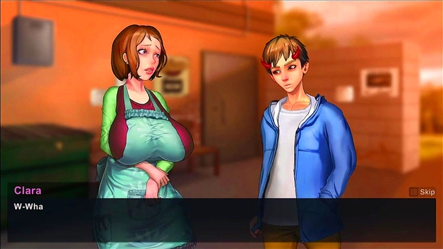 Big-Assed Anime Babe Gets Hardcore Game Action With Big Boobs