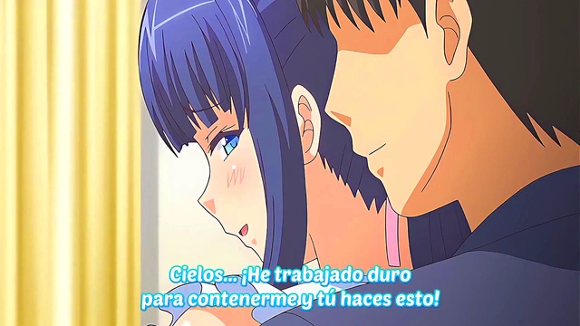 Teen Hentai Babe Gives Blowjob For Explosive Facial Cumshot Delight