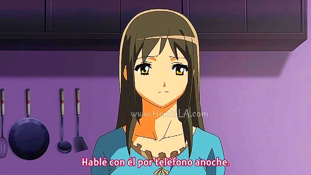 Spanish Subtitled Hentai Scene Hot Anime Couple's Explicit Pleasure Encounter