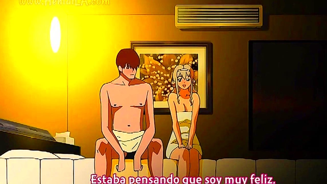 Spanish Subtitled Hentai Scene Hot Anime Couple's Explicit Pleasure Encounter