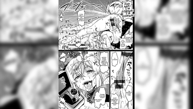 Ahemaru's Fantasy Doujin Slideshow Hot Gangbang Comic for Ahegao Lovers' Desire