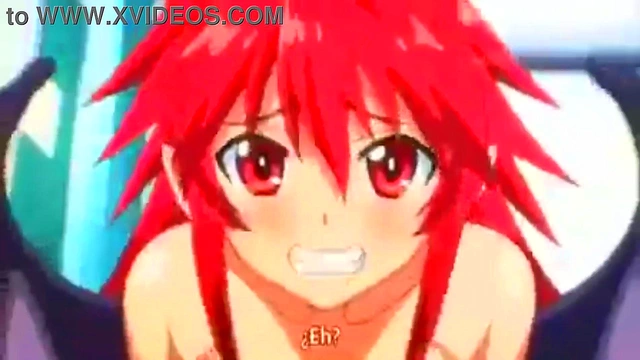 Succulent Vampire Anime Babe Engages in Naughty Anal Threesome Delight