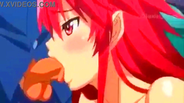 Succulent Vampire Anime Babe Engages in Naughty Anal Threesome Delight