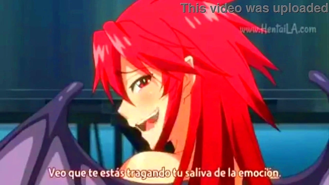 Succulent Vampire Anime Babe Engages in Naughty Anal Threesome Delight