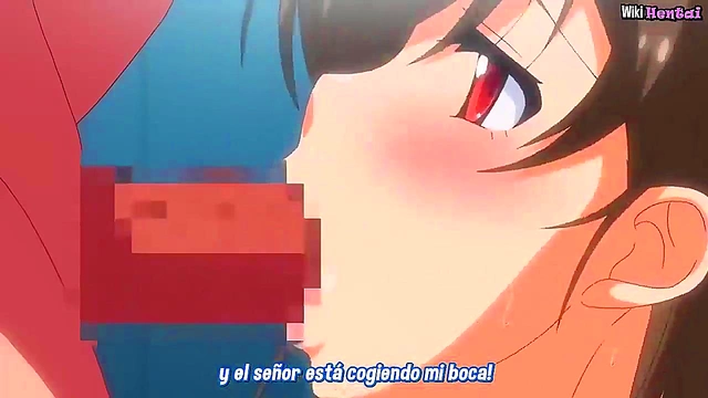 Japanese Sub Hentai Dildo Anal Sex & Double Penetration Orgasm Fantasy