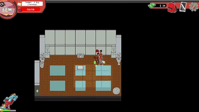 Busty S ky Anime Goddess Dominates At Gym With Handjob For Hot Cum Release