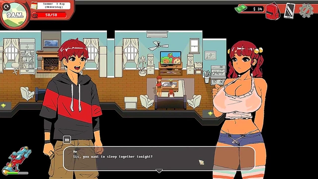 Busty S ky Anime Goddess Dominates At Gym With Handjob For Hot Cum Release