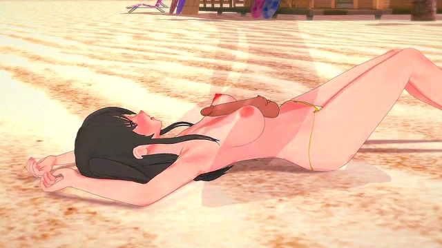 Nanami's Boobs Get Pounded On The Beach With Hardcore TitFuck And PussyFuck Orgasm