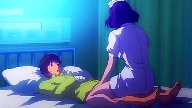 Horny Big-Titted Nurse Gives Blowjob Before Hardcore BDSM Creampie Bondage Session