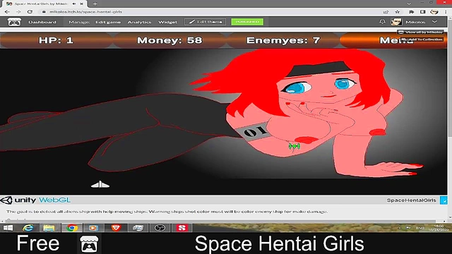Sexy Space Anime Girls Engage in Hot Erotic Arcade Fun for Adults Tonight
