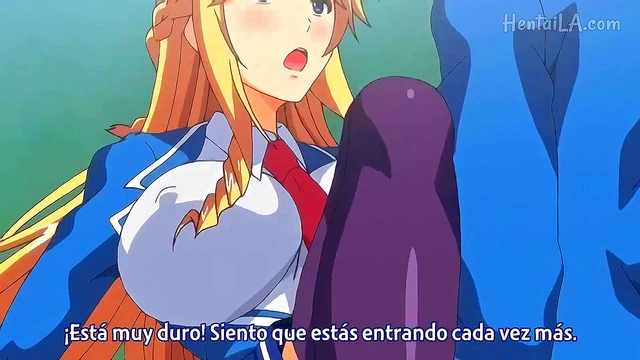 Busty Anime MILF Gets Pounded Hard for Big-Tit Orgasm Sub Español Thrills