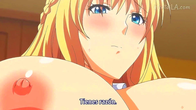 Busty Anime MILF Gets Pounded Hard for Big-Tit Orgasm Sub Español Thrills