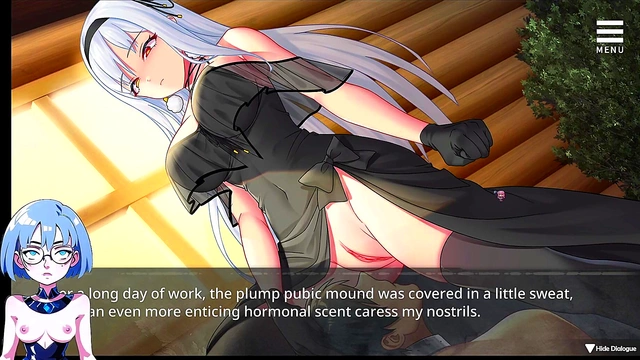 Busty Anime Witch Traps Guy for Ecchi Sex Game Night