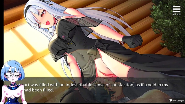 Busty Anime Witch Traps Guy for Ecchi Sex Game Night