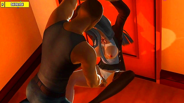 Big-Tit Babe Gets Hardcore Gangbang Anal CrewBang With Big Dicks & Foot Worship!