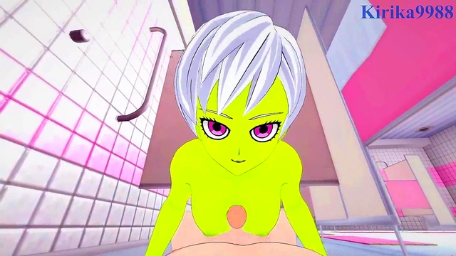 Dragon Ball Cheelai's Intense Anime Sex Adventure With Big Boobies & Creamy Finish