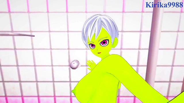 Dragon Ball Cheelai's Intense Anime Sex Adventure With Big Boobies & Creamy Finish