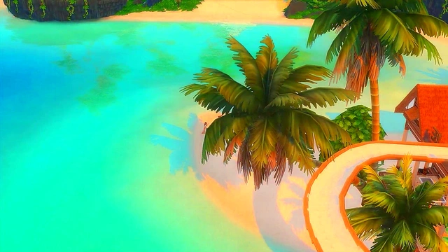 Sizzling DOA Ayane Sapphic Love Story Simlish DZIRE's Steamy Machinima Action