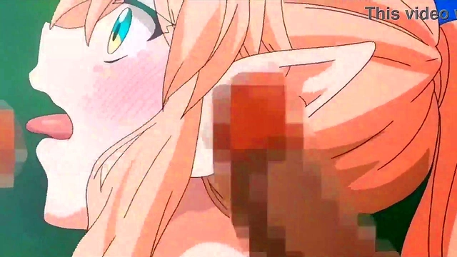 Blonde Elf Gets Hardcore Doggy Style Big Ass Fucked Till Creampie Cums