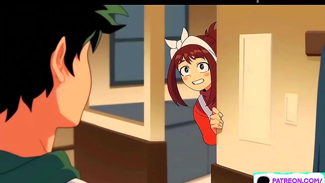 Uraraka's Anime Sex Adventure Big Booty Blowjob & Pussy Licking