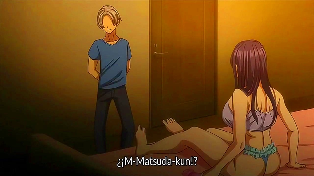 Sexy Milf Waifu With Big Ass Boobs Tempts Her Partner for Intense Anime Sex Orgasm