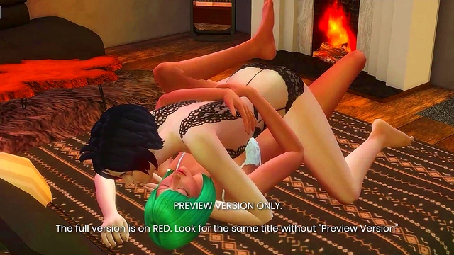 Sims Sex Simlish DZIRE Ruby RWBY 3D Love Story Naughty Machinima Orgy
