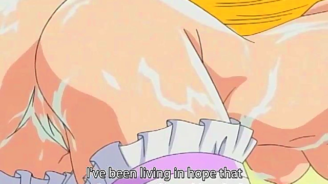 Blonde Anime Princess Gets Gangbanged for Double Penetration Orgy