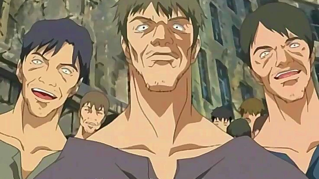 Blonde Anime Princess Gets Gangbanged for Double Penetration Orgy