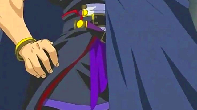 Blonde Anime Princess Gets Gangbanged for Double Penetration Orgy