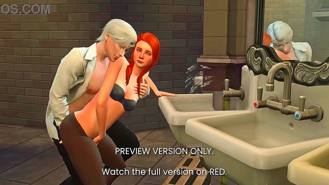 Naughty Sims Sex Ginny's Vengeful 3D Anime Fuck for Intense Orgasms