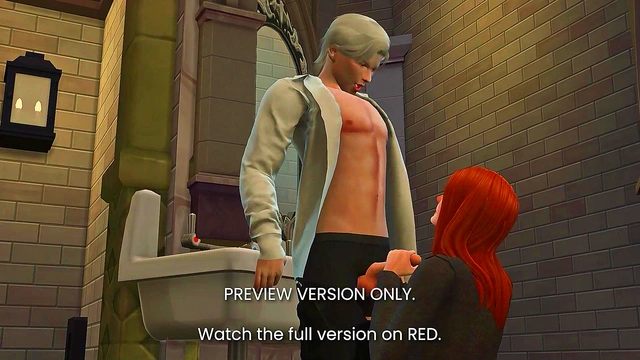 Naughty Sims Sex Ginny's Vengeful 3D Anime Fuck for Intense Orgasms