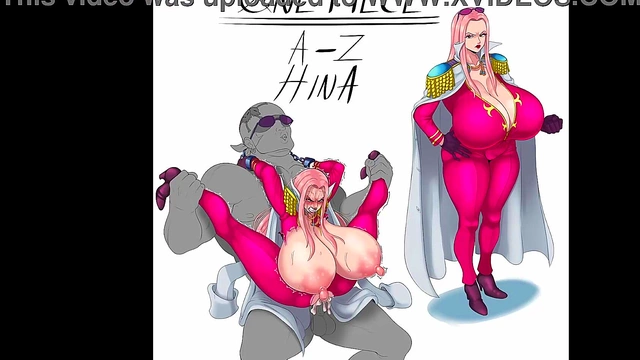 Big-Titted Brunette Gets Anal Creampie in Sexy Naruto Parody Hentai Scene