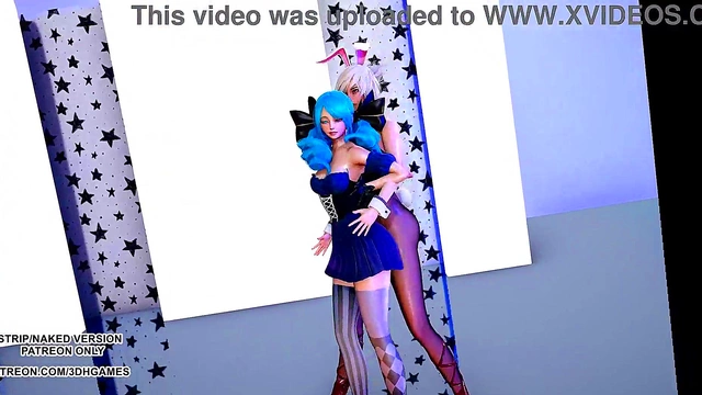 Teen Babe With Big Tits Dances Hotly for KPOP Uncensored Hentai Orgasm