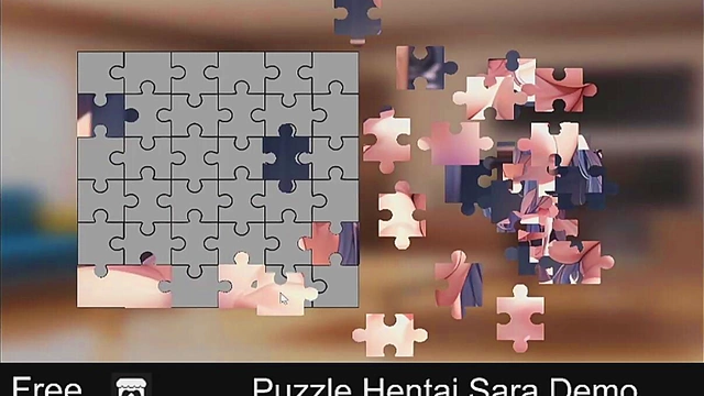 Cute Anime Sarah Puzzles Her Way To Erotic Pleasure With Cock Indulgence