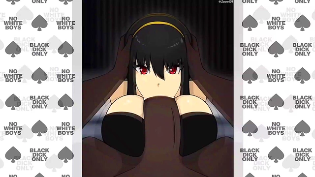 Horny Anime Babe Sucks BBC for JOI While You Cum Your Heart Out